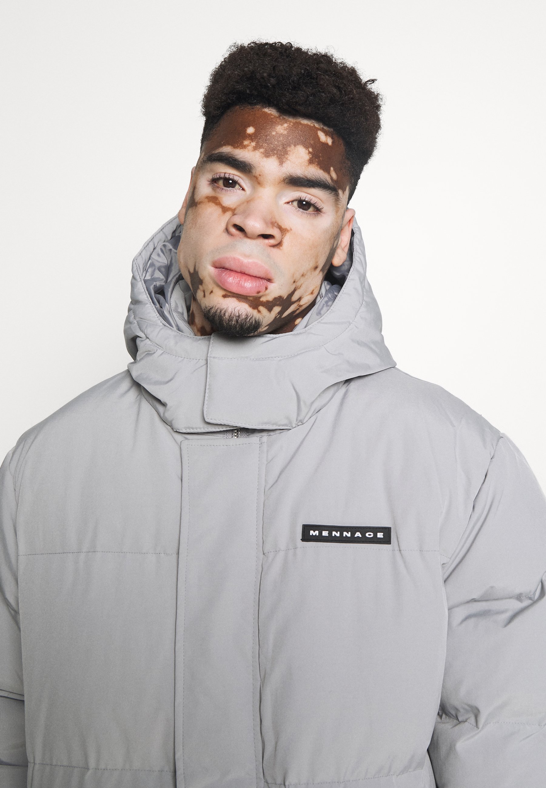 light grey puffer