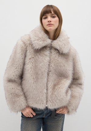 Winterjacke - light beige