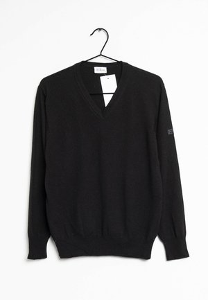 Oscar Jacobson Striktrøje - black