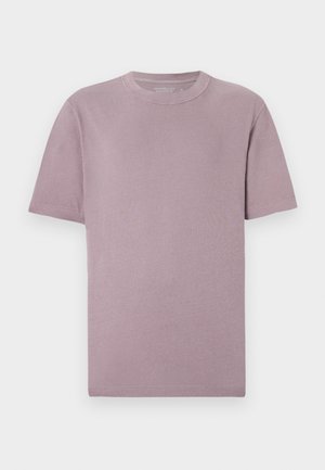 Abercrombie & Fitch VINTAGE BLANK TONAL THREADS - T-shirt basique - mottled pink