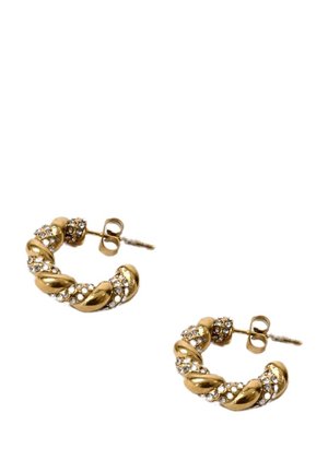 X ROÉ - MADELINE HOOPS - Øreringe - gold coloured