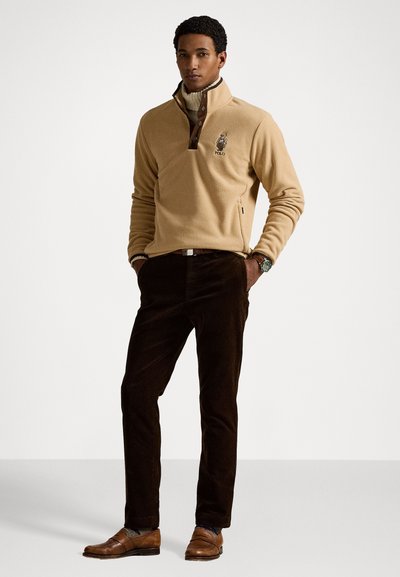 Polo Ralph Lauren POLO BEAR BRUSHED FLEECE PULLOVER - Polárpulóver - classic camel