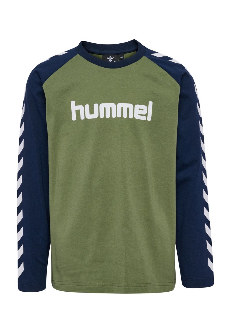 Hummel Langærmet T-shirt - olivine