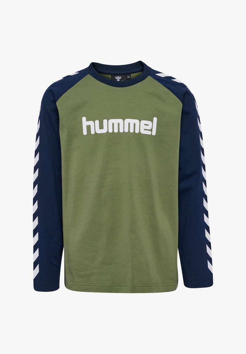 Hummel Langærmet T-shirt - olivine