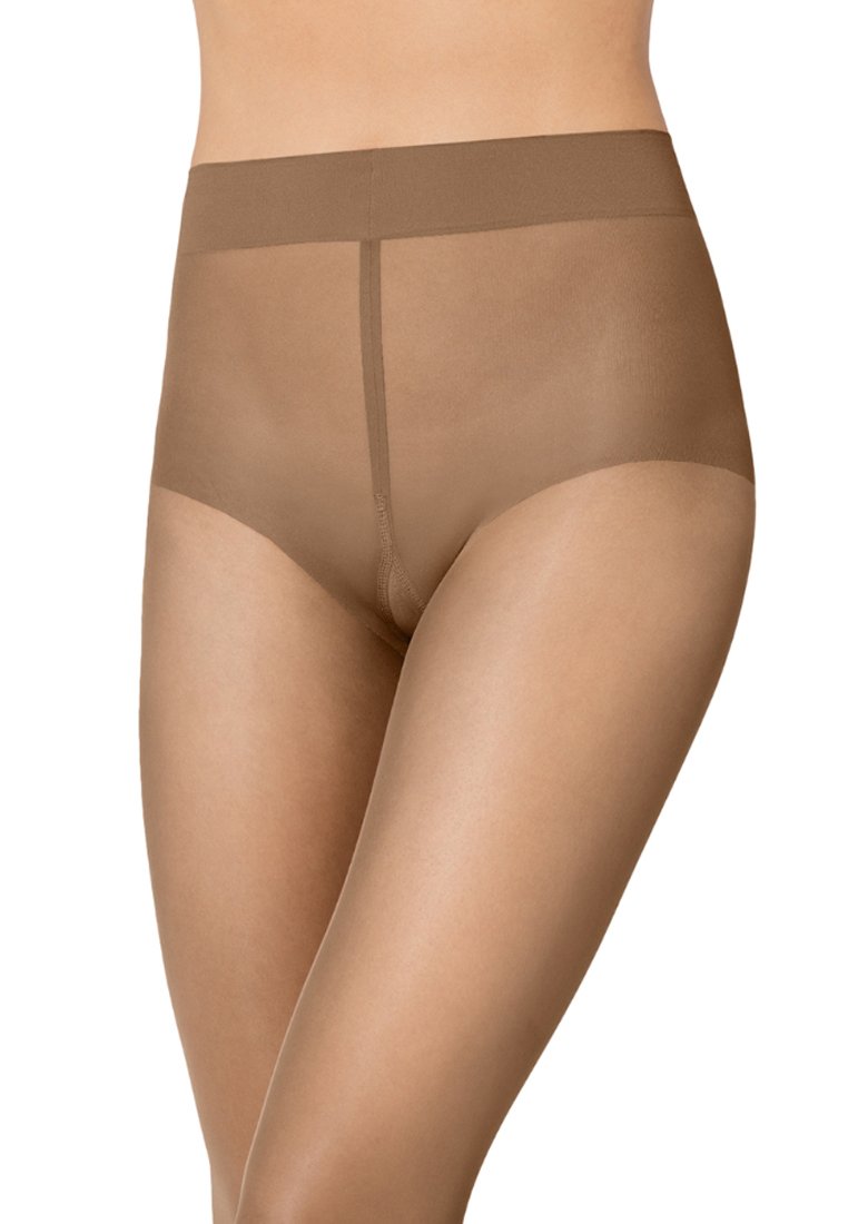 Wolford PURE 10 - Strømpebukser - caramel
