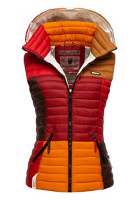 SHADAA - Bodywarmer - multicolour autumn leaves