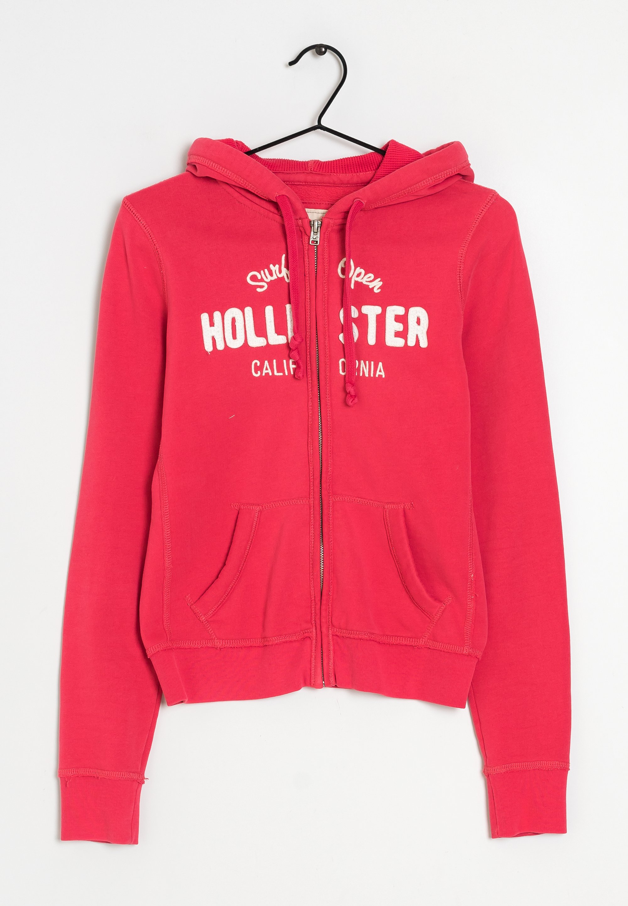 Hollister Co. Summer jacket - red - (Pre-owned) - Zalando.ie