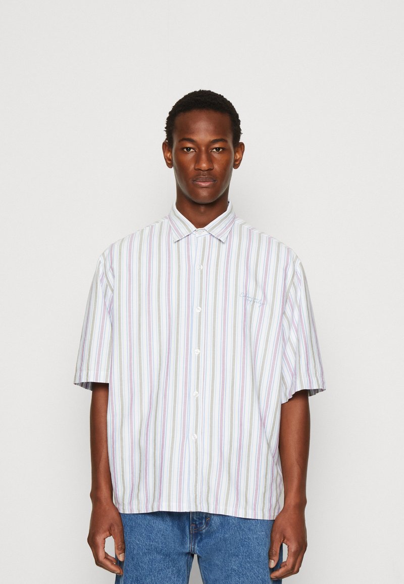 Edwin TOLEDO SHIRT UNISEX Skjorte multicolor/blå Zalando.no