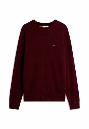 Tommy Hilfiger, Striktrøje - burgundy heather