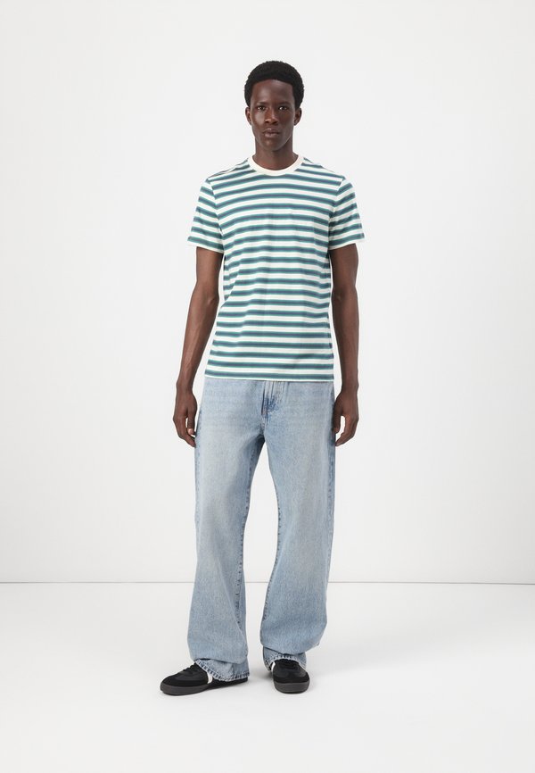 EVERYDAY SOFT CREW NOVELTY STRIPE - Print T-shirt2