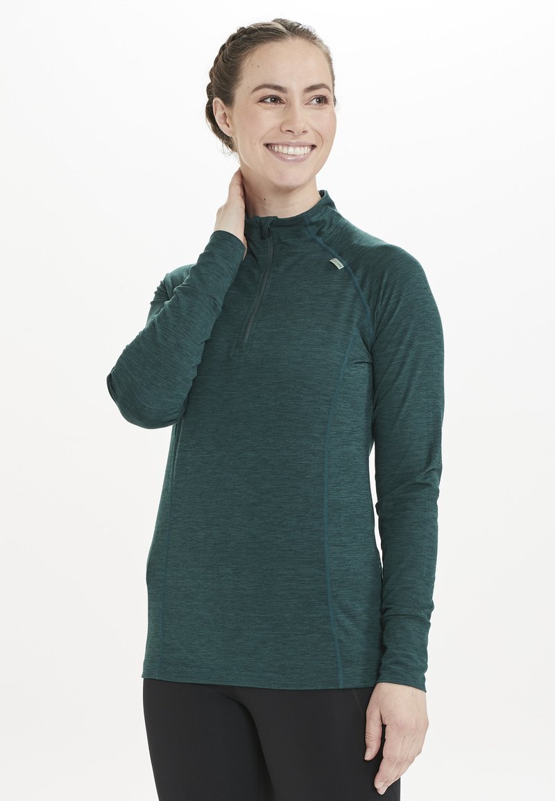 ELITE LAB MIDLAYER CORE X1 ELITE - Pitkähihainen paita - dark green