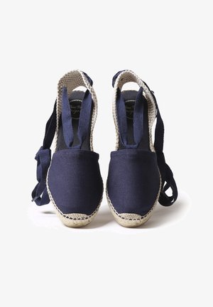 VALENCIA - Pleištapadžiai sandalai - navy