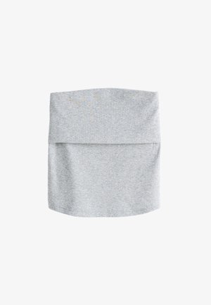 Self., REGULAR FIT - FOLD OVER BANDEAU TOP . - Top - grey