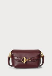 LEATHER SMALL BLAIKE CROSSBODY BAG - Kabelka - dark garnet