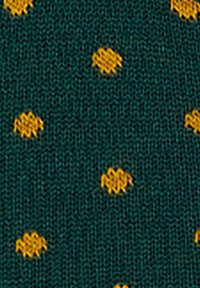 Gallo ANKLE WITH POLKA DOTS - Calze - eucalipto mostarda