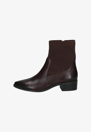 Caprice, STIEFELETTE - Lage laarzen - dk brown comb