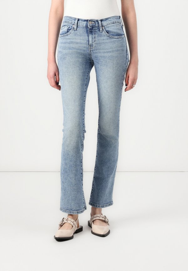 BABY BOOT MEX - Bootcut jeans - light wash