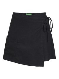 JXSIRI SUMMER WRAP SKIRT - Kietaisuhame - black