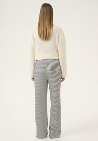 Karen by Simonsen CANDACE - Tygbyxor - egret meteorite stripe