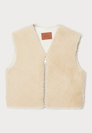 sandro VEST - Waistcoat - ecru