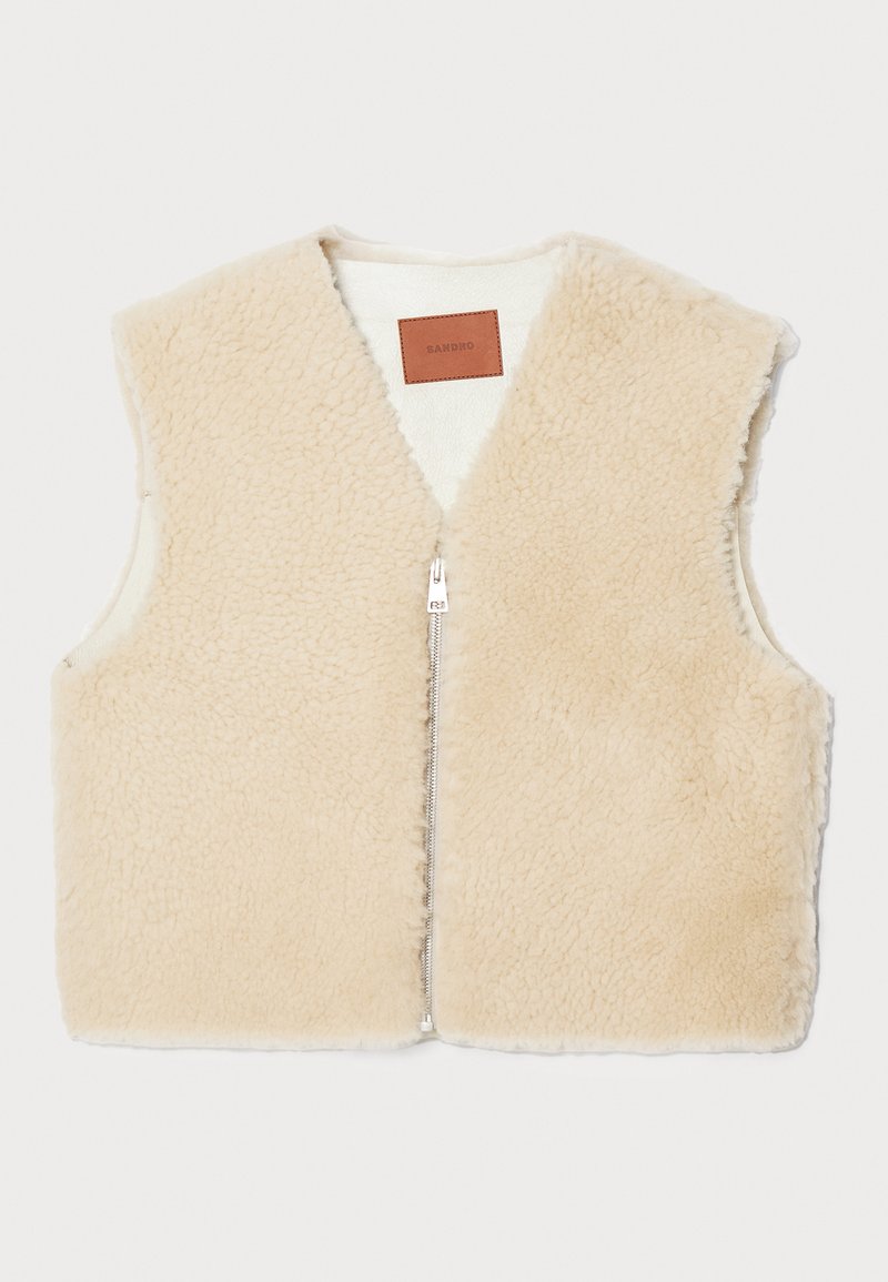 sandro Bodywarmer crème