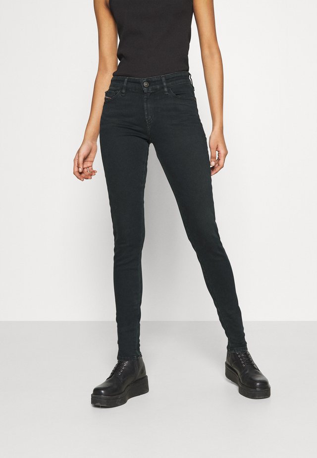SLANDY - Jeans Skinny Fit - washed black