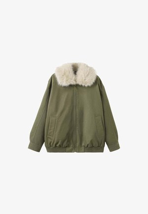 Mango, ADULT - Veste d'hiver - kaki