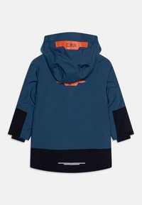 CMP KID FIX HOOD UNISEX - Lyžařská bunda - bluestone