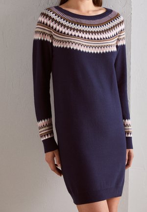 Strickkleid - dark blue