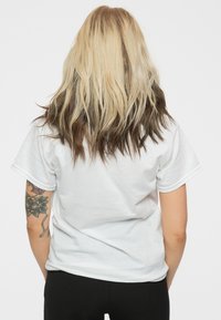 Paradiso Clothing BE HERE NOW ILLUSTRATION - Print T-shirt - white