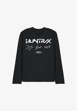 NETFLIX, KPOP DEMON HUNTERS HUNTRIX SIGNATURES - Langarmshirt - black