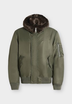 Schott, AIVEWOOD - Blouson Bomber - army kaki