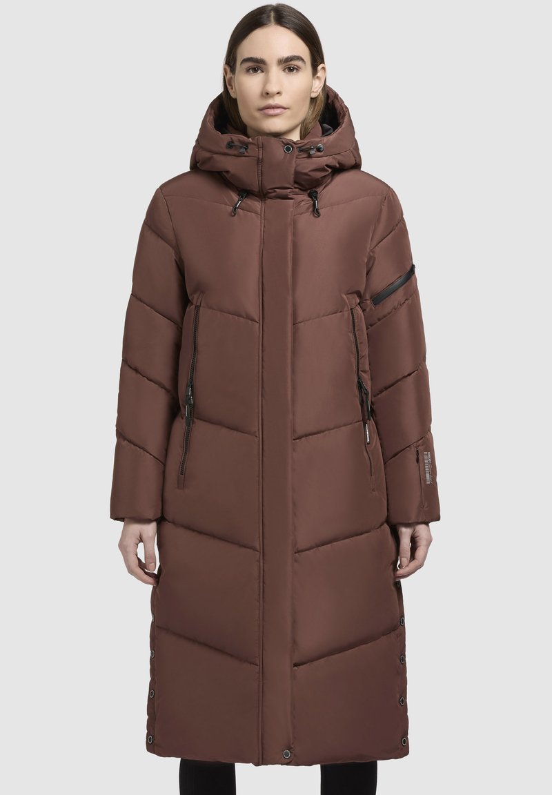 khujo SONJE - Manteau d'hiver - rotbraun