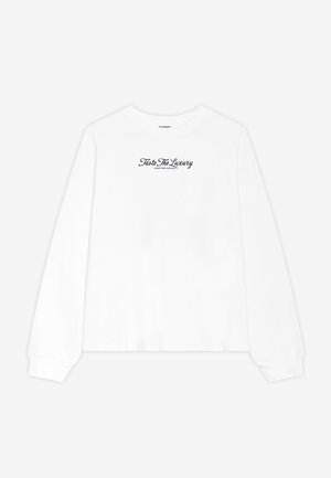 Kaotiko TASTE THE LUXURY UNISEX - Φούτερ - white