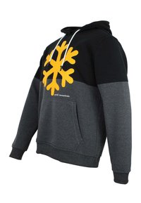 Peak Mountain Jersey con capucha - noir gris