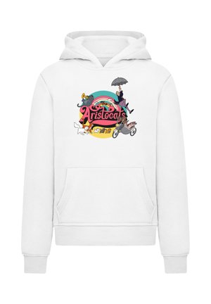 DISNEY ARISTOCATS RAINBOW FUN - Hoodie - weiß