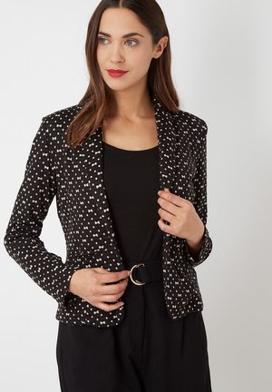 ENTALLADA ESTAMPADA - Blazer - black