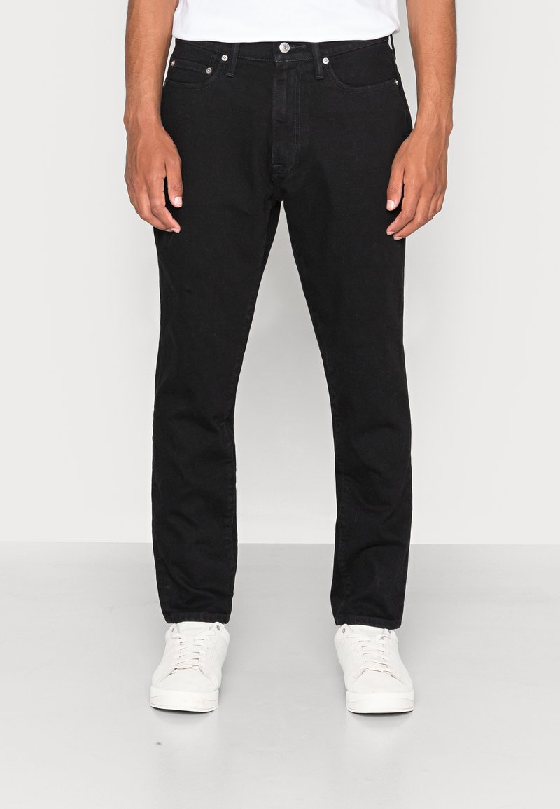 Abercrombie & Fitch Slim fit jeans saturated black wash/black denim