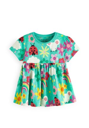 STANDARD - T-shirt z nadrukiem - green floral character