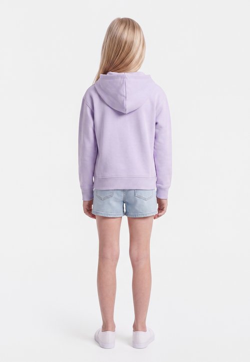 New Balance SMALL LOGO FULL ZIP HOODIE - Zip-up sweatshirt - smoked violet — foto 2