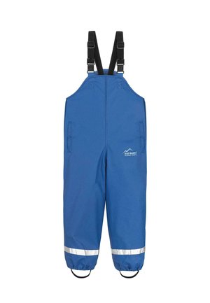 WASSERDICHTE REGEN MATSCHOSE MIT HOSENTRÄGERN 'SKJOLDEN' - Latzhose - blau