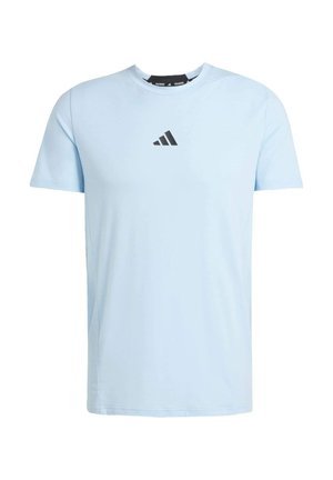 adidas Performance TEE - Sports T-shirt - glow blue