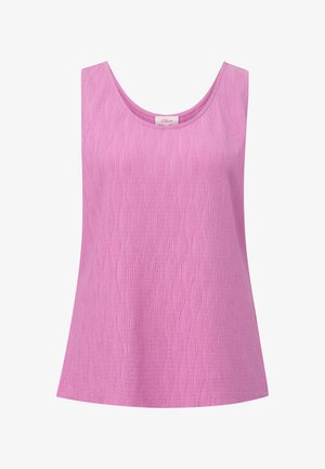 s.Oliver, MIT PLISSEEFALTEN - Top - rosa