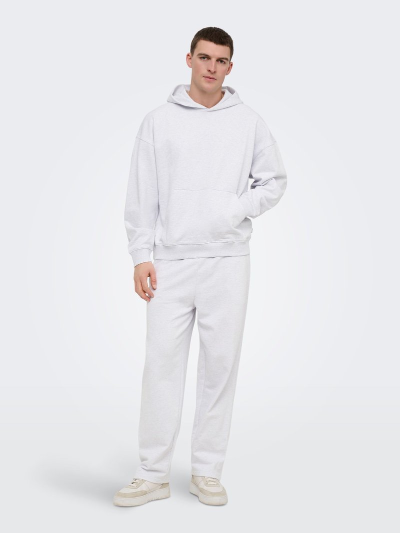 Sweatshirt À Capuche Homme Ceres Life Gris ONLY AND SONS
