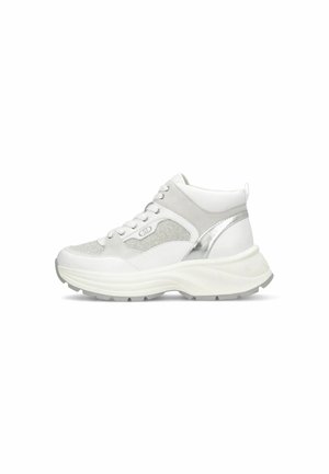 GLITTERY  MID - Baskets basses - white