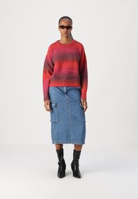 JJXX JXAMIRA CREW NECK - Džemperis - fiery red