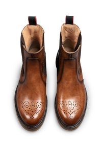 Lloyd MODERNE - Stivaletti con plateau - cognac