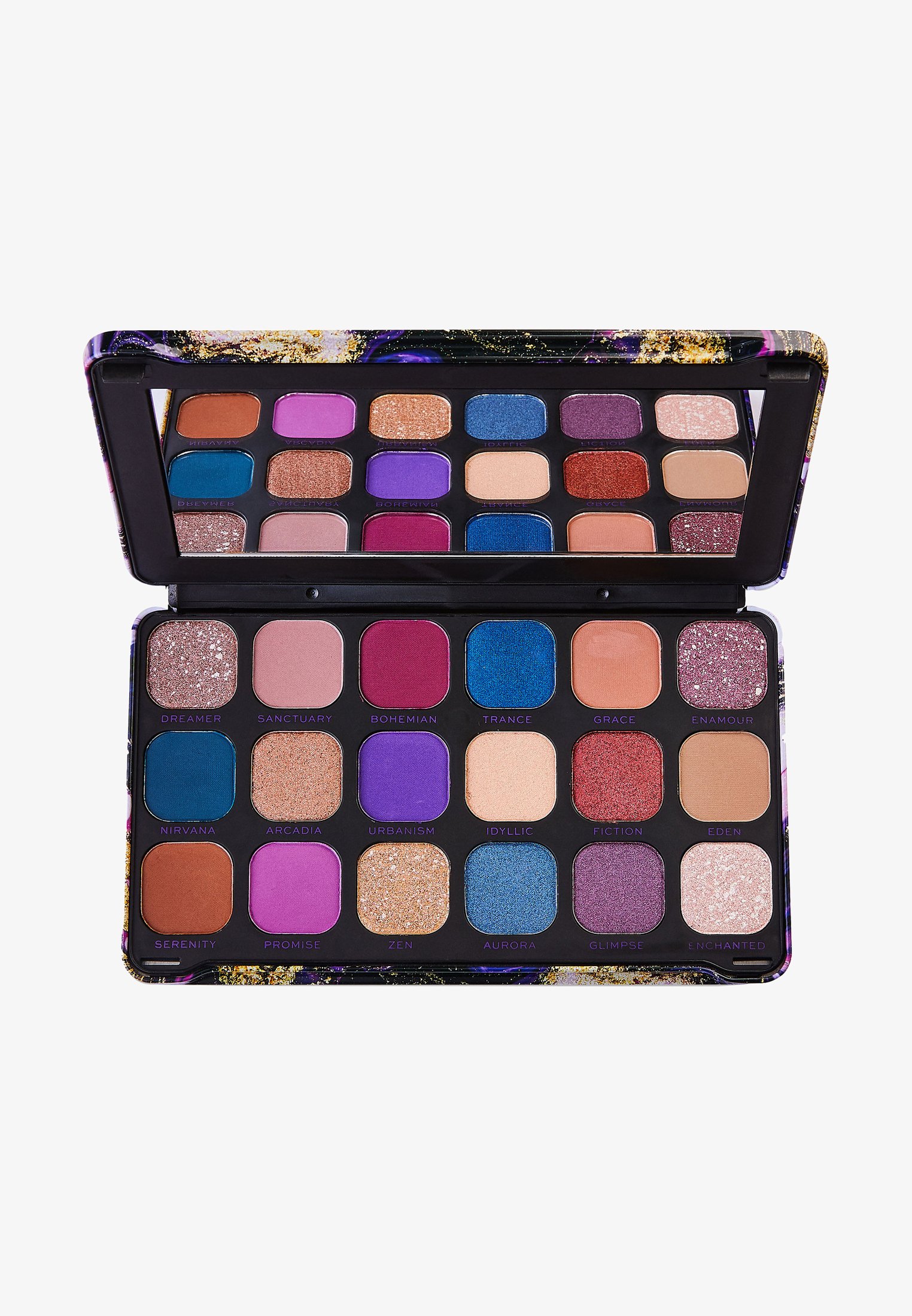 Make Up Revolution Eyeshadow Palette Forever Flawless Eutopia Lidschattenpalette Multi Mehrfarbig Zalando Ch