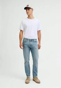 Jack & Jones JJICLARK JJORIGINAL - Straight leg jeans - blue denim