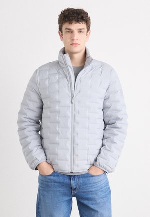 PACKABLE - Gewatteerde jas - gray marble